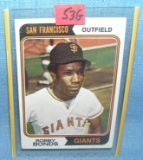 Early Bobby Bonds baseball card by Topps