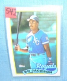 Bo Jackson vintage all star baseball card