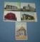 Early auto and horse drawn related post cards