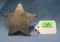 Early Arizona Ranger's 5 star shield