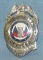 Vintage security officer's badge