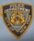 Early NY City police dept patch