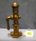 Solid brass steam whistle