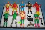 Vintage Superhero and villain action figures