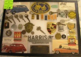 Large collection of early automotive collectibles