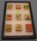 Early advertising match books