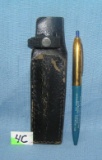 NY City Policeman's pen holder and pen