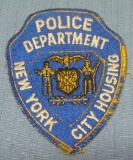 Vintage NY City Housing police patch
