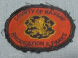 Vint. Nassau County Recreation & Parks police patch