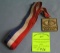 Georgia state Olympic game style medal and ribbon