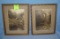 Pair of early 20th century framed photos