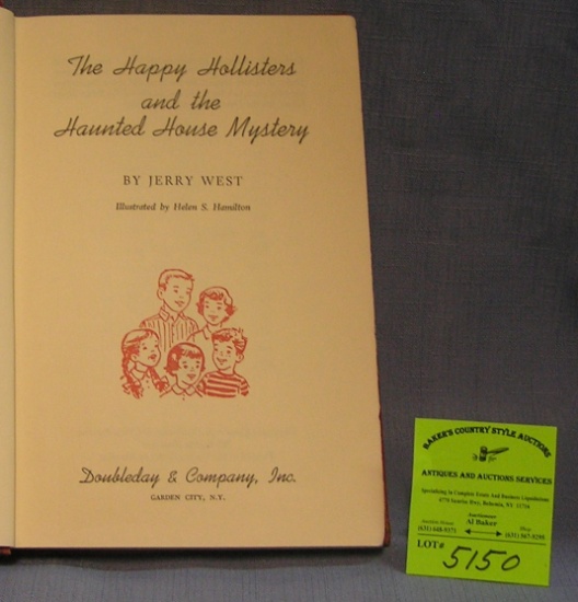 The Happy Hollisters and the Haunted House book