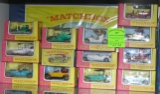 Group of 13 org. Matchbox models of yesteryear