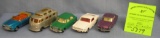 Group of five vintage Matchbox vehicles