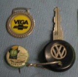 Group of vintage automotive collectibles