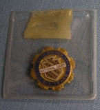 Early National Dairy 6 yr safe driver award pin