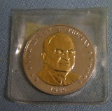Vintage Harry S. Truman anniversary medallion