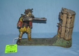 William Tell hand painted cast iron mechanical bank