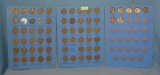 Large group of vintage Lincoln pennies
