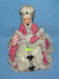 Antique cloth doll with composition face