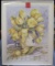 Vintage floral framed print