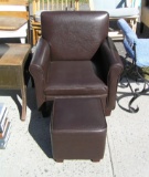 High quality leather child's arm chair