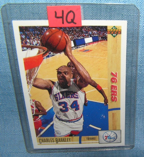 Vintage Charles Barkley all star basketball card