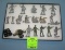 Lead and metal toy soldiers and accessories