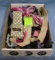 Box full of quality belts and accessories