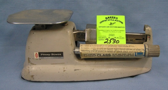 Early Pitney Bowes postal scale