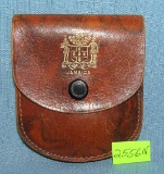 Jamaican police leather pouch