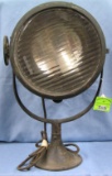 Antique search light by Carlyle and Finch