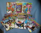 Large collection of vintage Xmen comic books