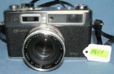 Yashica electro 35, 35MM camera and case