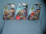 Group of 3 Star Trek action figures