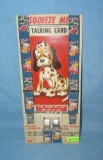 Vintage puppy dog suspender set