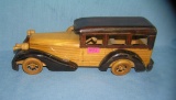 Antique wooden automobile all hand made