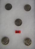 Group of vintage Eisenhower Bicenntenial one dollar coins