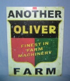 Oliver Finast Farm Machinery retro style sign