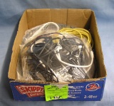 Box of misc. electronics including cables