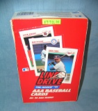 Box full of pre-rookie baseball cards