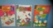 Group of 3 vintage Walt Disney comic books