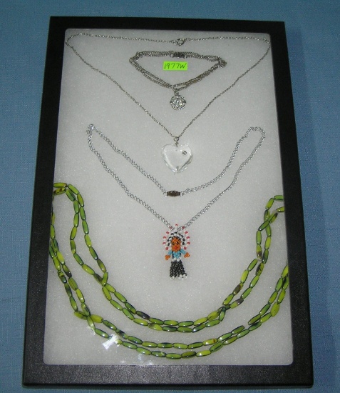 Collection of vintage costume jewelry