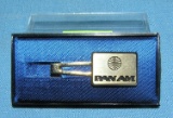 Vintage 1950's Pan Am airlines tie bar