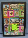 Collection of vintage1975 Topps baseball cards