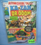 Early Kazar and Dr. Doom first edition comic book
