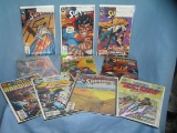 Vintage Superman and friends comic books