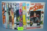 Group of vintage DC first edition comic books