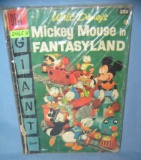 Great early Walt disney mickey mouse in Fantasy land