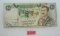 Iraqie large note currency of Saddam Hussien